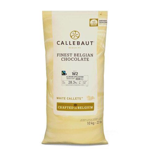 Callebaut White W2 Fairtrade - 10kg